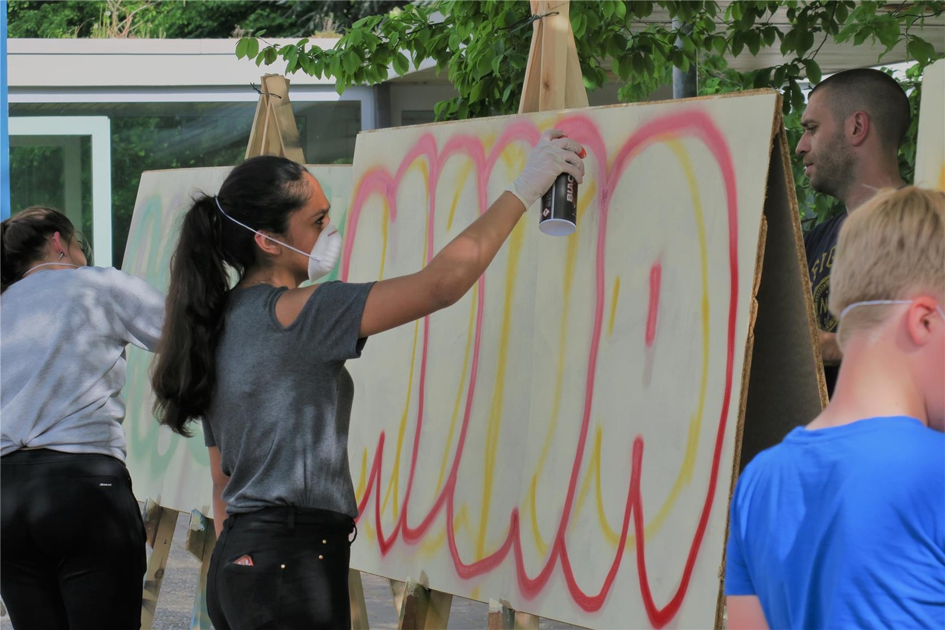 ÖStringen Graffiti-Wokshop